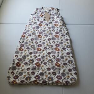 Günamüna Sleep Bag Wearable Blanket 2.5 TOG 24-36M Floral Bamboo Girls Toddler